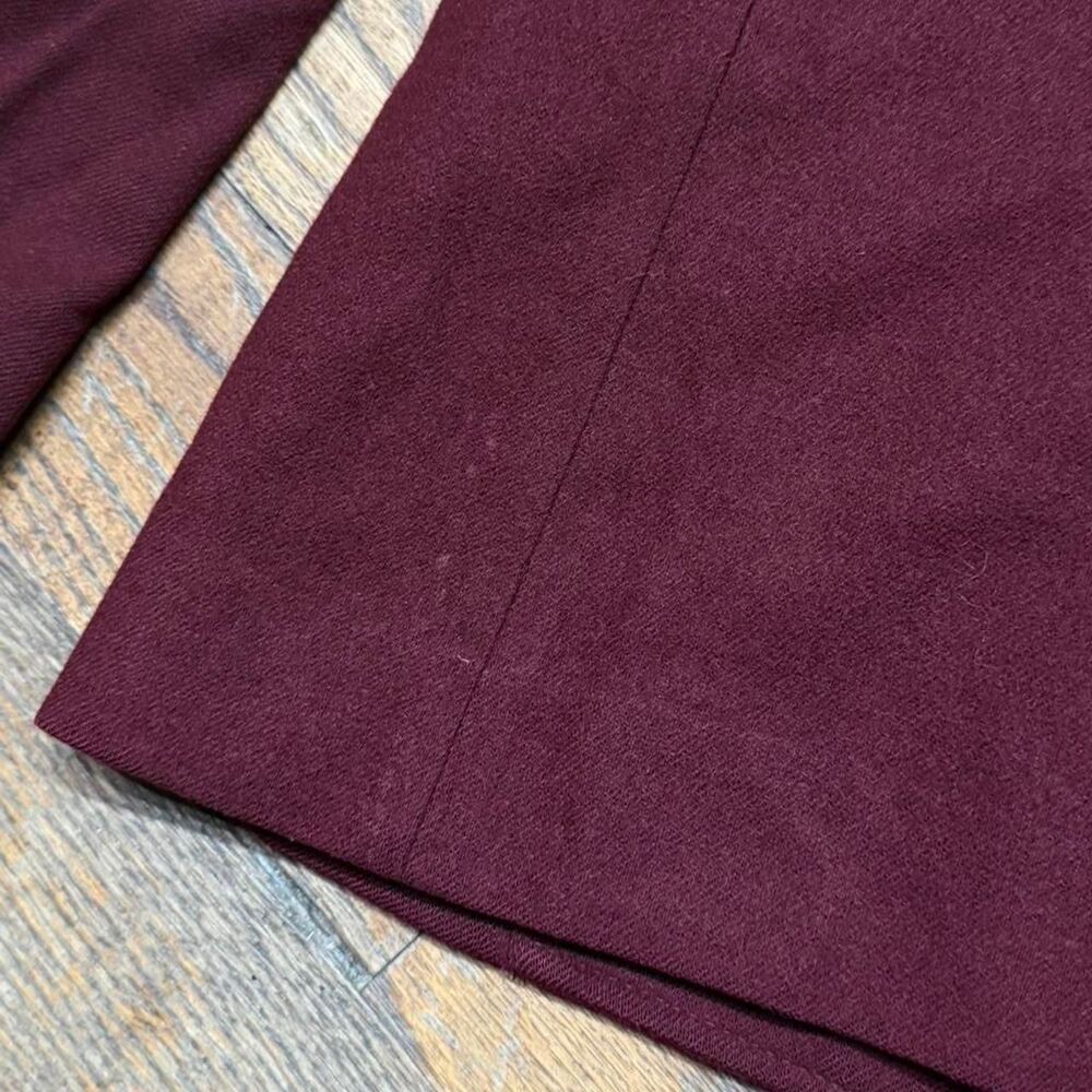 Vintage 50’s Burgundy Pendleton Wool Blazer Jacke… - image 6